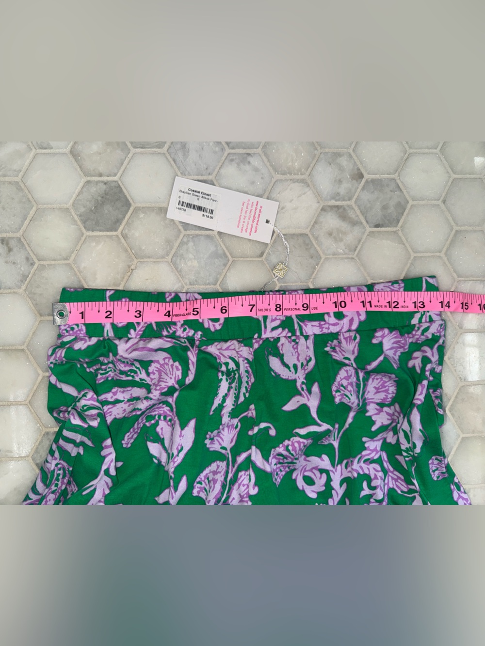 Lilly Pulitzer Allena Pants – Brazilian Green – NWT – Size Small - Picture 3 of 12